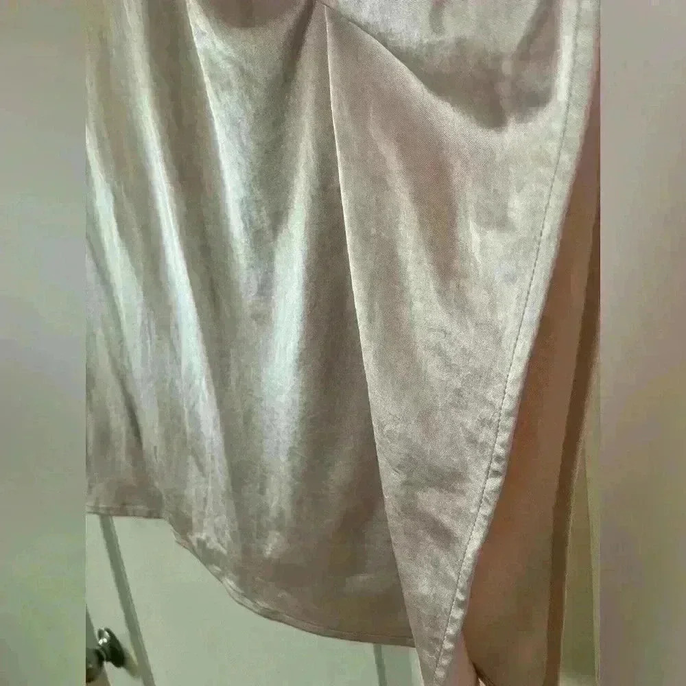 NWT Alfani Blouse Blush Color Polyester One-Sleeveless Women’s size 2X - Picture 6 of 9